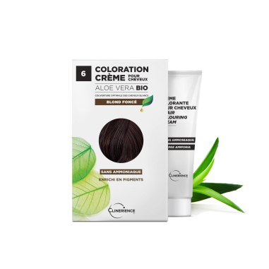 Dark Blond N°6 - HAIR CREAM COLOURINGS WITH ORGANIC ALOE VERA