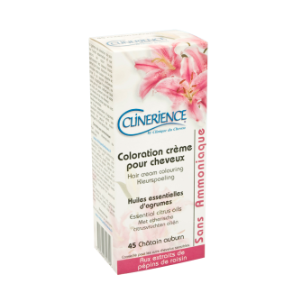 Auburn n°45 - Ammonia-free coloring with essential citrus...