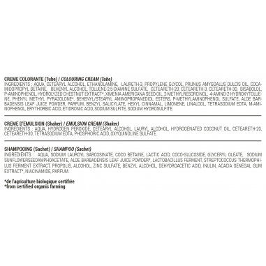 LIGHT BROWN CHESTNUT N °5. 9– HAIR CREAM...