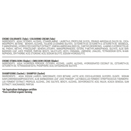 LIGHT BROWN CHESTNUT N °5. 9– HAIR CREAM COLOURINGS WITH ORGANIC ALOE VERA