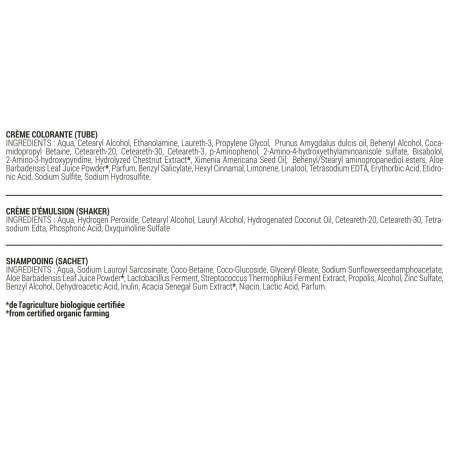 Intense Copper Blond N°744 - HAIR CREAM COLOURINGS WITH ORGANIC ALOE VERA