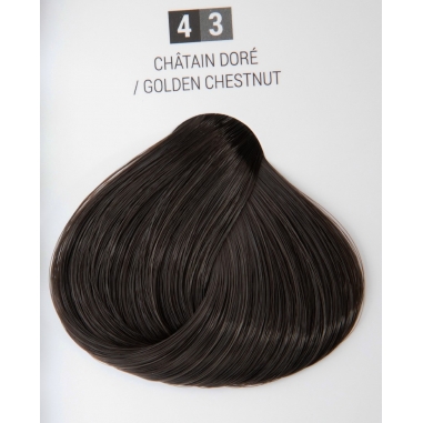 CHATAIN DORE N°4.3- COLORATION CRÈME ALOE VERA BIO