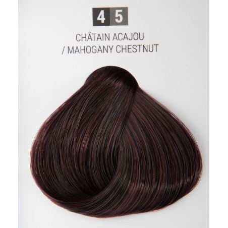 Mahogany Chestnut N°4.5 - HAIR CREAM COLOURINGS WITH ORGANIC ALOE VERA