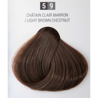 LIGHT BROWN CHESTNUT N °5. 9– HAIR CREAM...