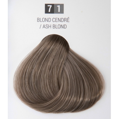 BLOND CENDRE N°7.1- COLORATION CRÈME ALOE VERA BIO