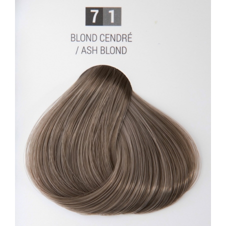 Ash Blond N°7.1- HAIR CREAM COLOURINGS WITH ORGANIC ALOE VERA