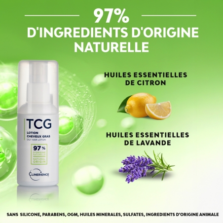 TCG - LOTION CHEVEUX ET CUIRS CHEVELUS GRAS